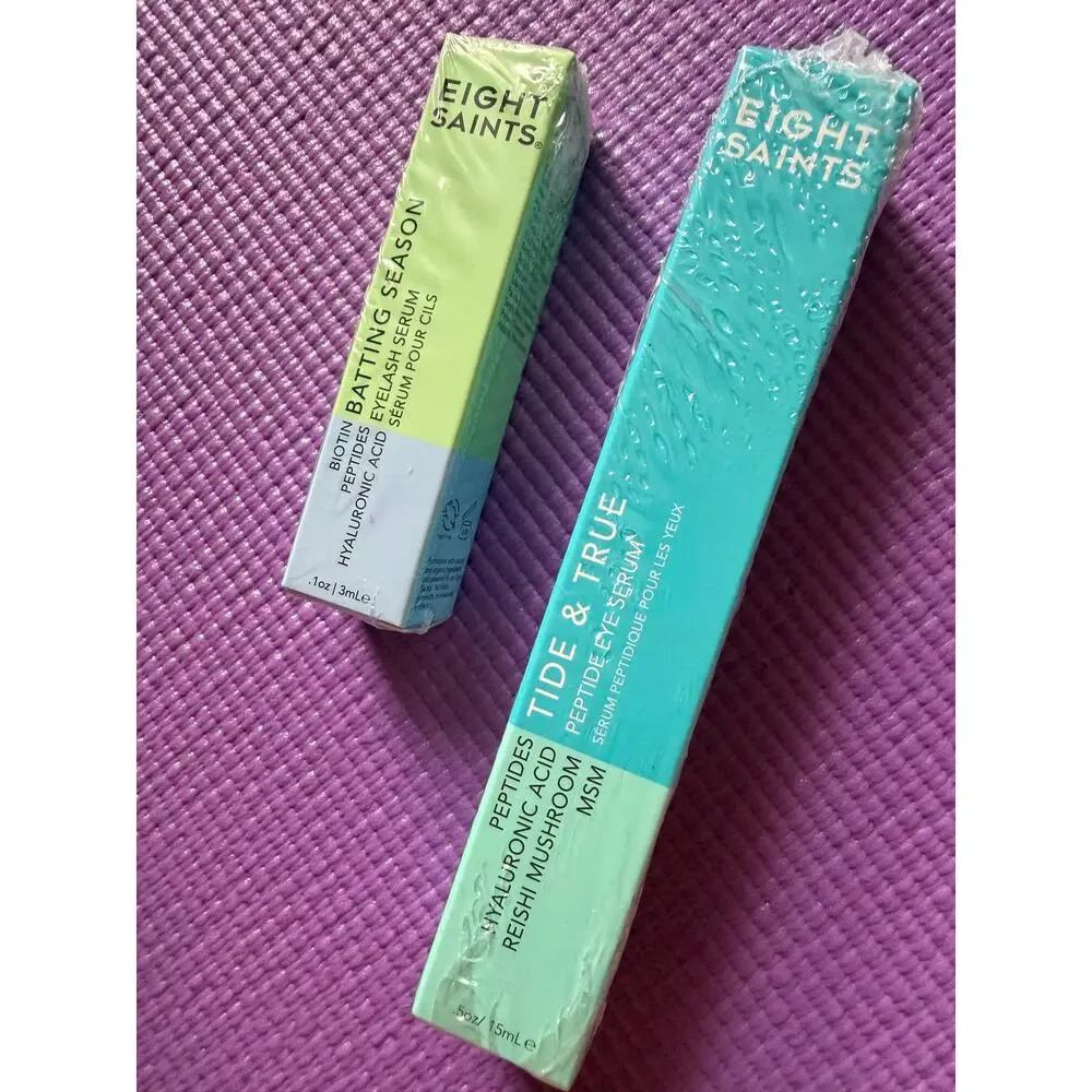 New Eight Saints Eye Lash Serum Tide True Eye Cream The Hydra Pads Skincare Lot